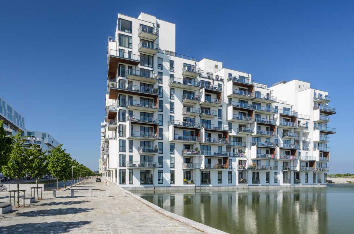Stævnen, modernes Appartementhaus - Architekturbüro Vilhelm Lauritzen - Reportage im Auftrag von Novarc Images